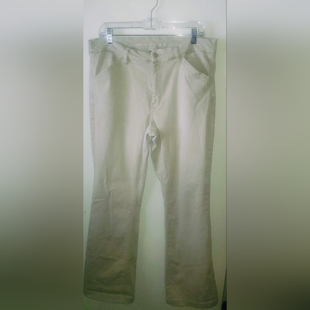 American Eagle Outfitters Tan Stretch Pants